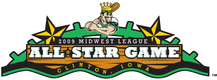 Midwest League All-Star Game 2009 Primary Logo iron on transfers for T-shirts